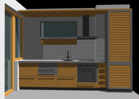 Dokumentace projektu INTERIER KUCHYNĚ BRNO - SLATINA