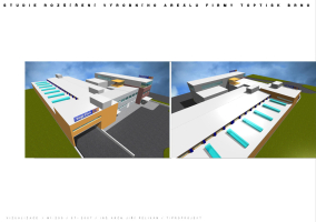 Dokumentace projektu PŘÍSTAVBA DVOU VÝROBNÍCH HAL V AREÁLU TOPTISK BRNO