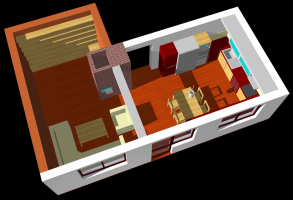 Dokumentace projektu INTERIER OBYTNÉHO PROSTORU RD HODĚJICE