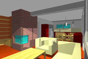 Dokumentace projektu INTERIER OBYTNÉHO PROSTORU RD HODĚJICE