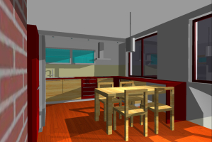 Dokumentace projektu INTERIER OBYTNÉHO PROSTORU RD HODĚJICE